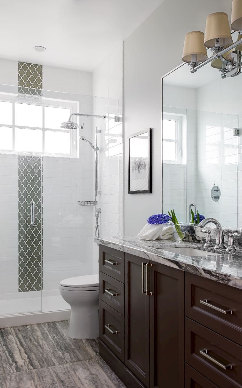 bathroom in King George Terrace home