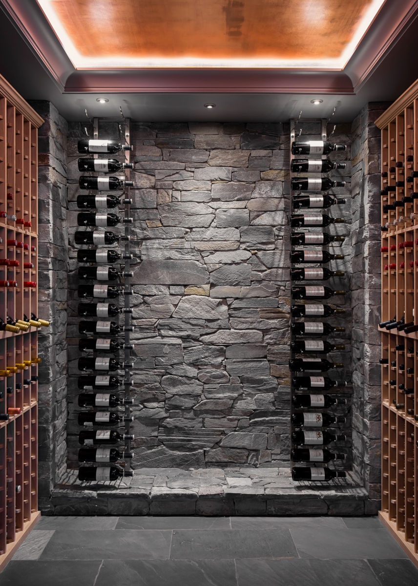 wine cellar from King George Terrace home