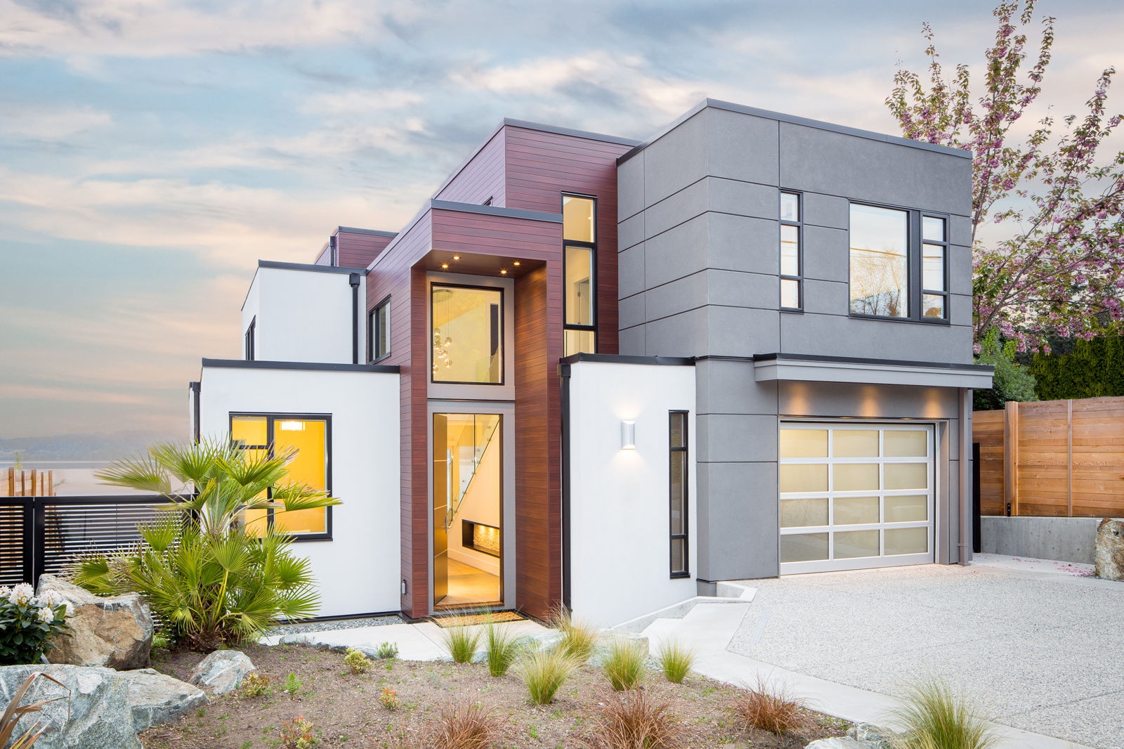 featured exterior image of Madrona custom home by Christopher Developments