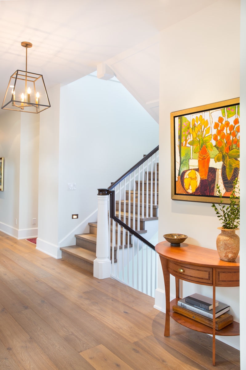 hallway/staircase of King George Terrace home