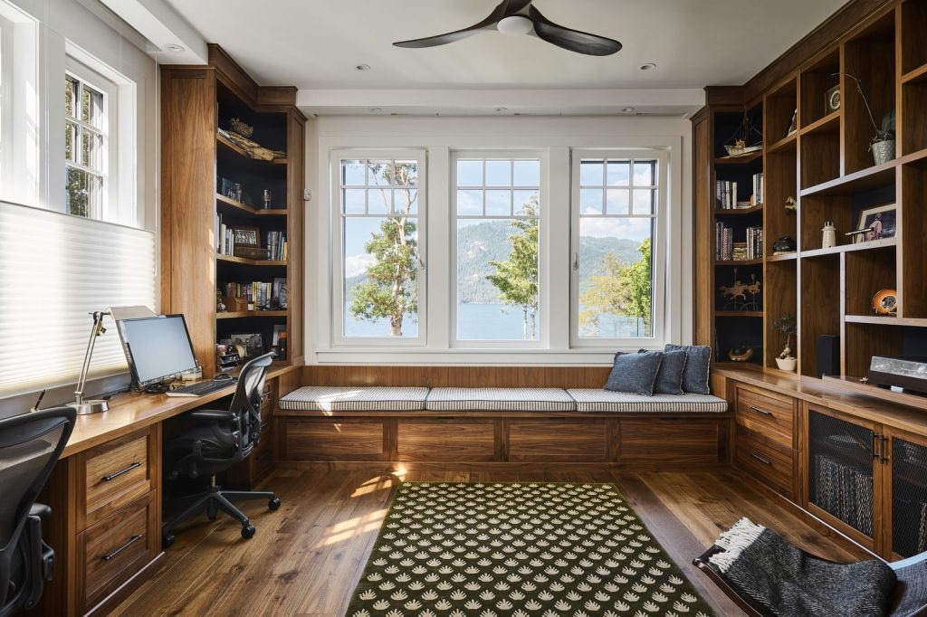 office cabinetry in Lands End home