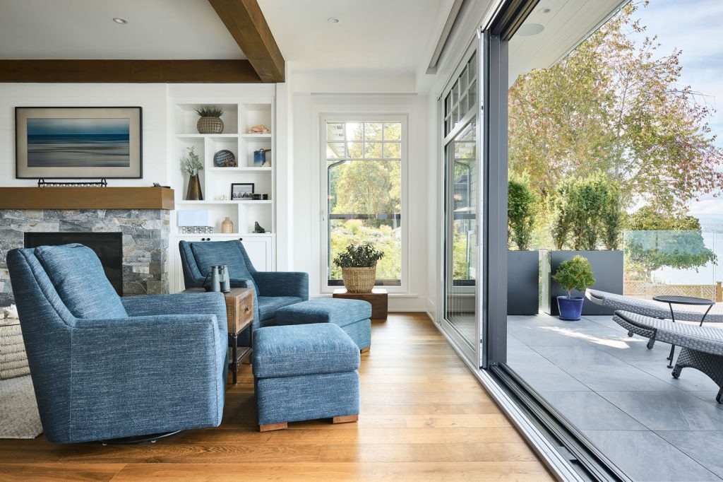 sitting area in Lands End home