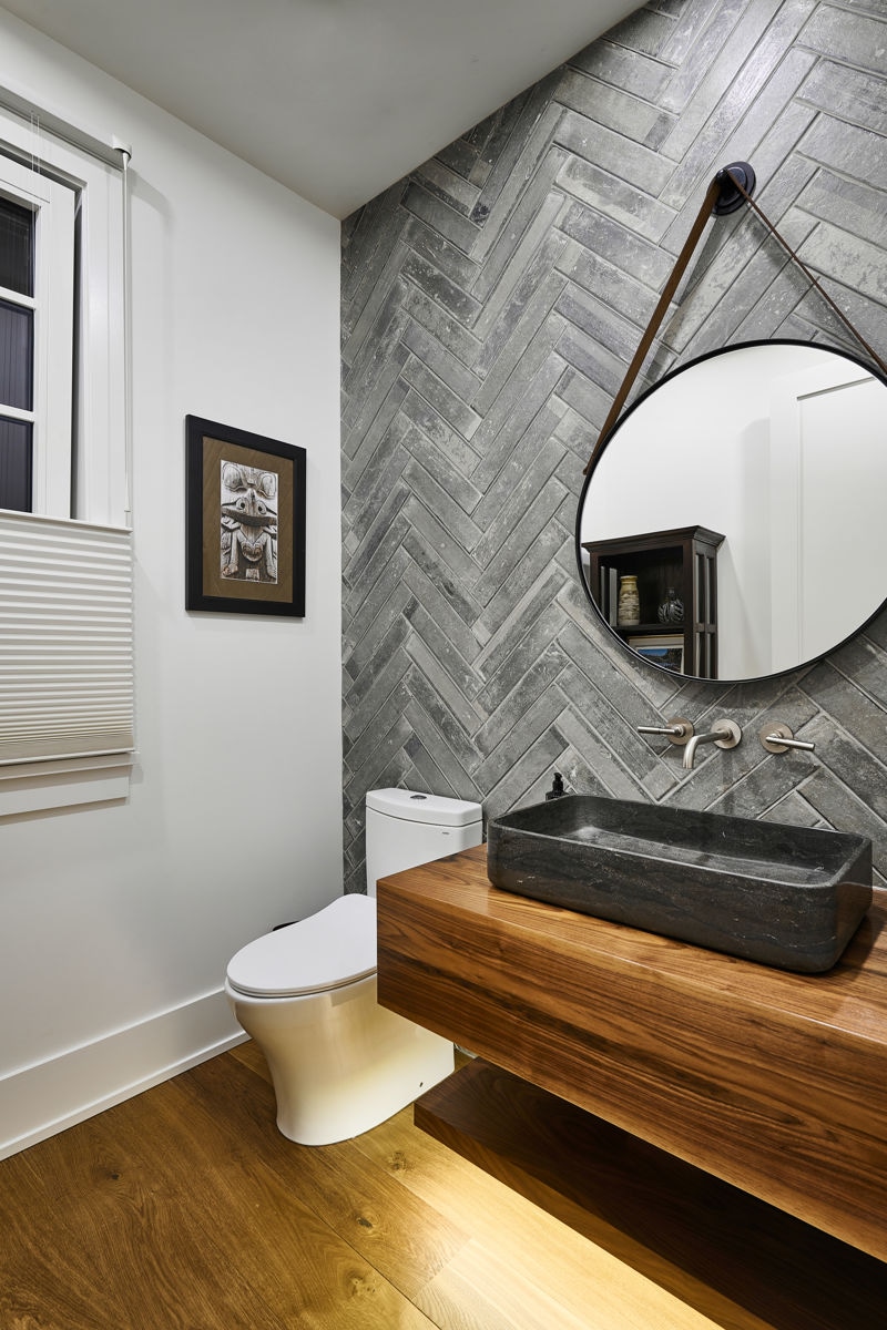 bathroom in Lands End home