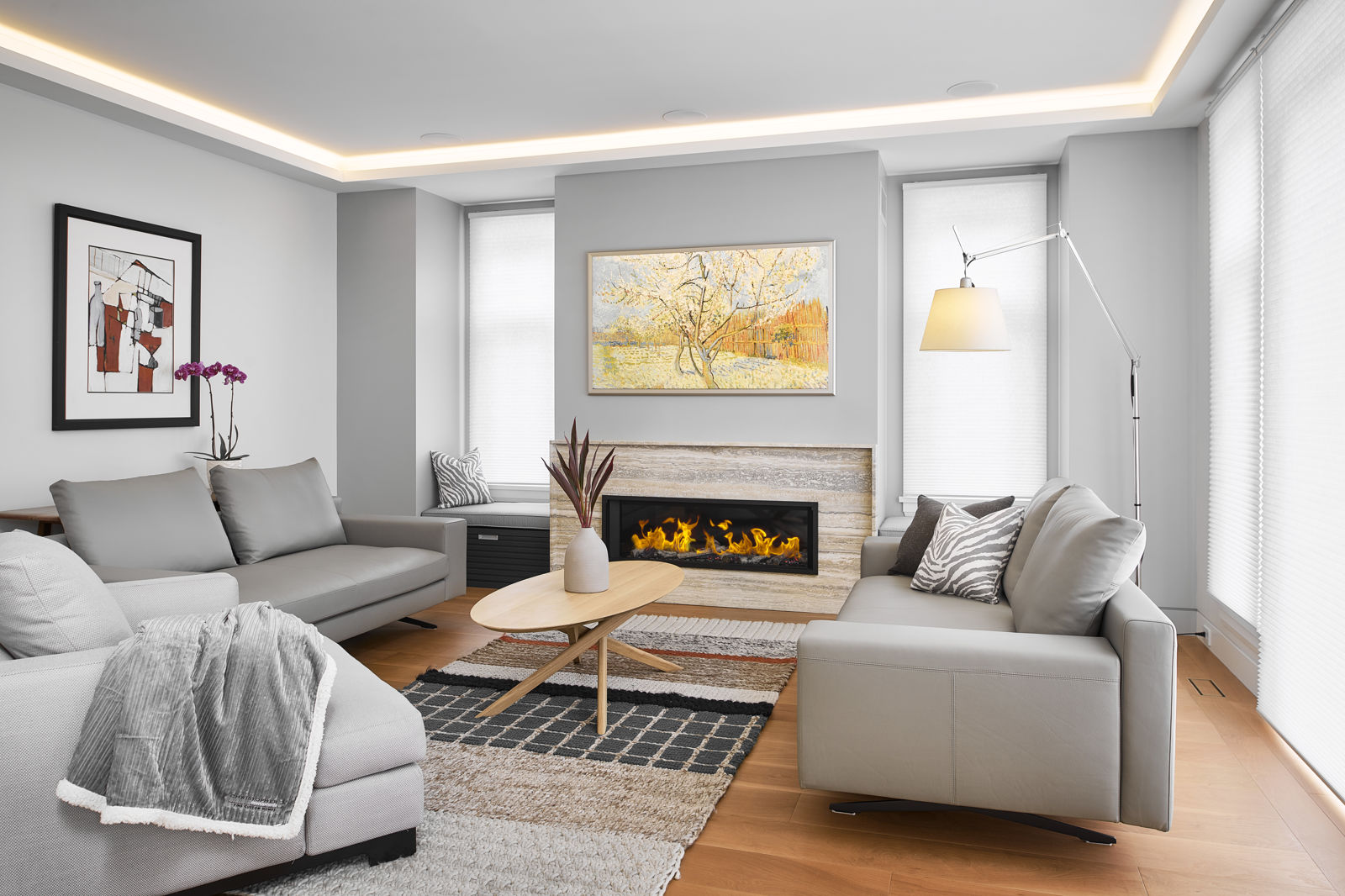 living room of Margate home